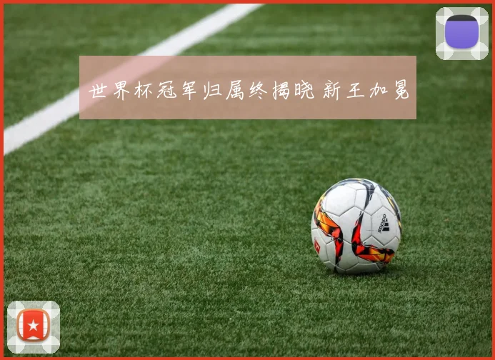 世界杯冠军归属终揭晓 新王加冕