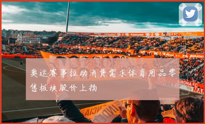 奥运赛事拉动消费需求体育用品零售板块股价上扬